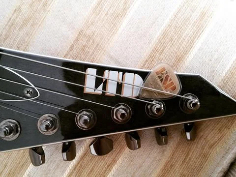 Reverse headstock Stock Photos