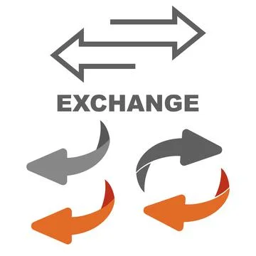 Reverse icon. Flip over or turn arrow. Reverse sign Ilustración de archivo