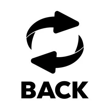 Reverse icon vector. Flip over or turn arrow. Reverse sign Ilustración de archivo