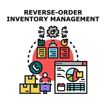 Reverse order inventory management process logistics 库存插图