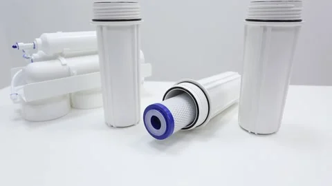 Reverse osmosis water filter Stock Footage 151465554