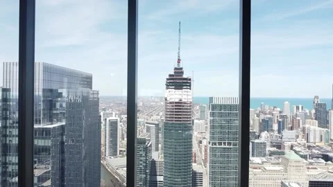 Reverse shot away from window Stock Footage 178182690