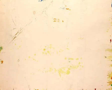 Reverse Side of an Old Print Foto stock