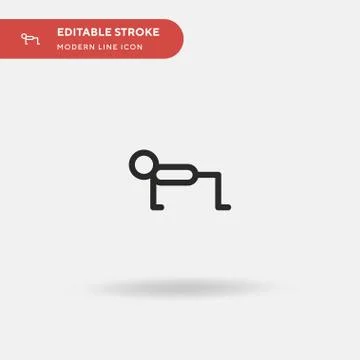 Reverse Simple vector icon. Illustration symbol design template for web mobil Stock Illustration