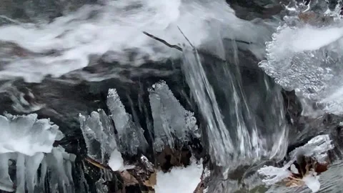 Reversed Waterfall Stock Footage 247075108