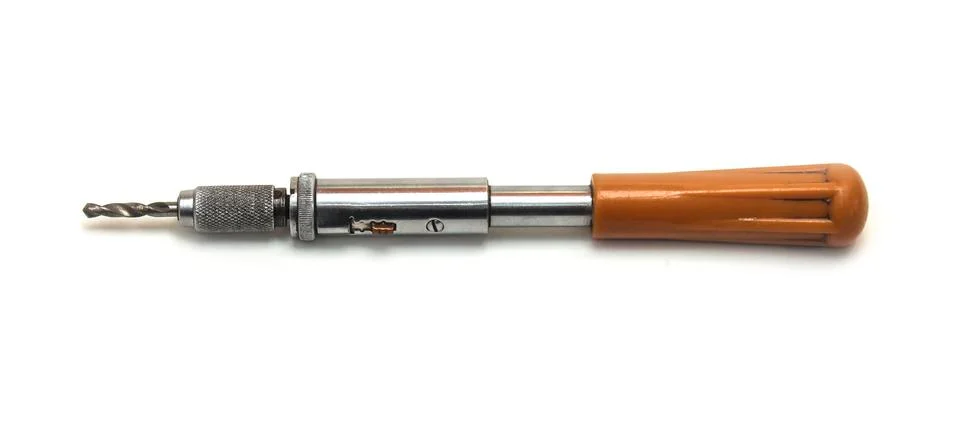 Reversible handle with a drill Stock Photos