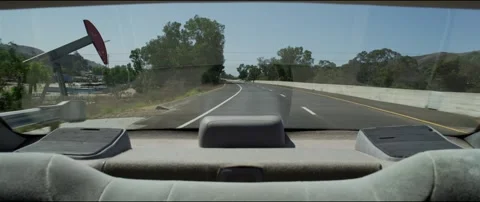 Reversing On Highway Stock Footage 155550999