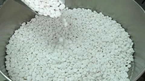 Review and separation of pills Stock Footage 306596677