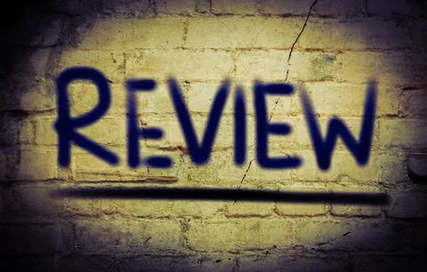 Review concept Illustrazione stock