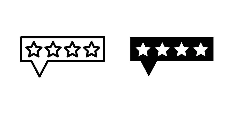 Review icon for design projects and web UI イラスト素材
