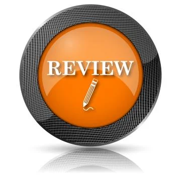 Review icon Stock Illustration