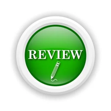 Review icon Stock Illustration