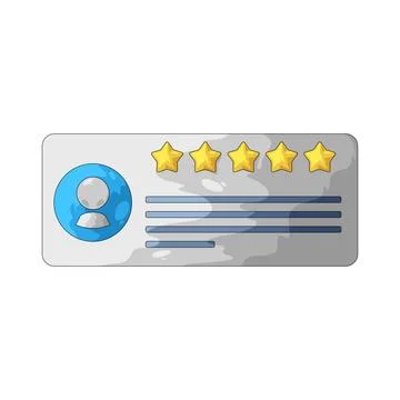 Review illustration 库存插图