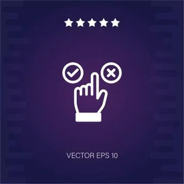 Review vector icon Stock Illustration