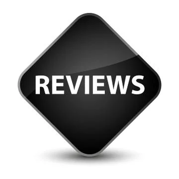 Reviews elegant black diamond button 스톡 일러스트