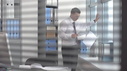 Revising Private Documents Stock Footage 90423001