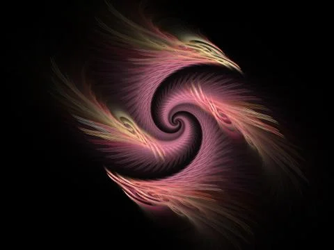 Reviving Phoenix. Mythological pattern Stock Illustration