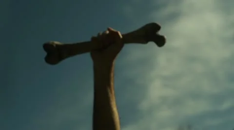 Revolution bone hand revolt hold evolve evolving Stock-Footage 12300679