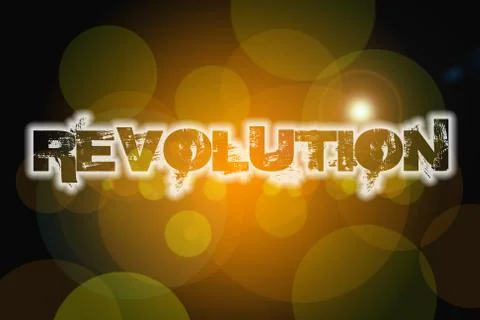 Revolution concept Stock Illustration