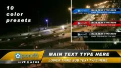 Revolution Lower Third Stock After Effects