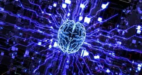 Revolutionizing the Industry: AI-Driven Computer Chips and Technology. Stock Footage 238756350