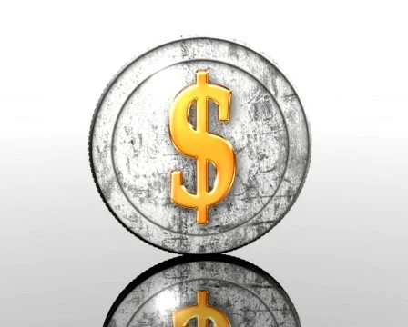 Revolved coin, PAL Stock Footage 313796