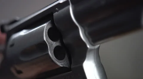 Revolver Close Up Stockbeeldmateriaal 23725411