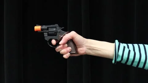 Revolver Stock Footage 296360136