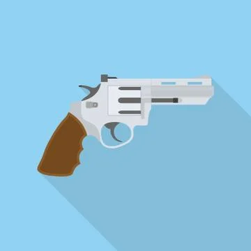 Revolver Stock Illustration