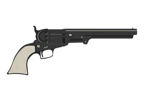 Revolver. Stock Illustration