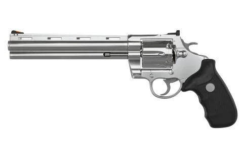 Revolver, side view Stock Illustration