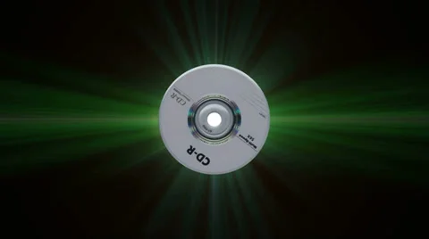 Revolves CD Stock-Footage 32548174