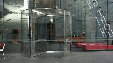 Revolving door Stock Footage 107901114