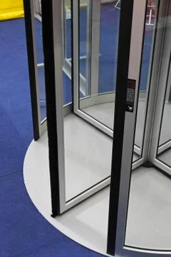 Revolving door Stock Illustration