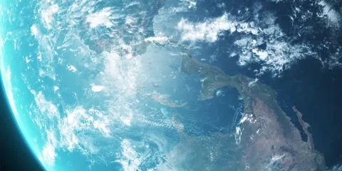 Revolving earth the view from space Stock-Footage 278017688