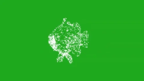 Revolving Fish in 3D on green screen Stock Footage 340263247