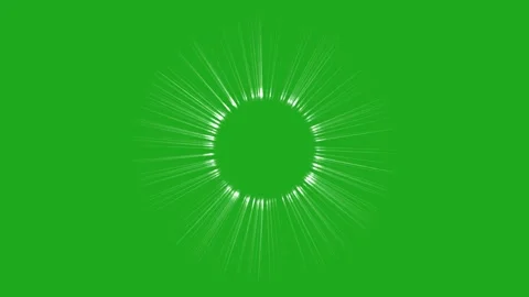 Revolving rays motion graphics with green screen background Stock Footage 278847093