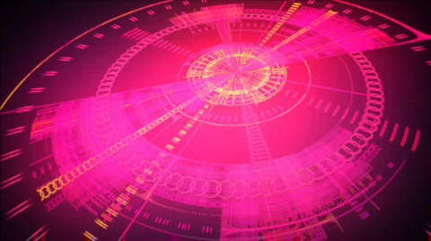 Revolving red looping background d2704C L Stock Footage 612486