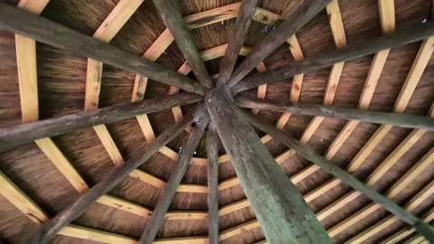Revolving roof Stock Footage