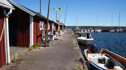 Revsudden marina Stock Footage 93122001