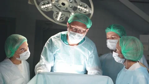 Rewarding fields of medicine. Students studing in medical school. Stock Footage 144421152