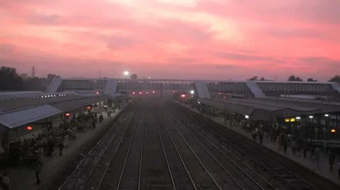 Rewari Train Station 8 動画素材 10680307