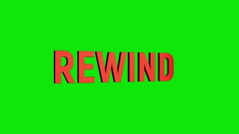 Rewind 3d text animation with word rotating effect. streaming and broadcast.. Stock Footage 313821956