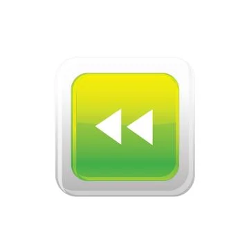 Rewind icon web Stock Illustration