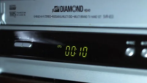 Rewind a video tape. Video stock 125513858