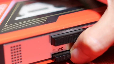 Rewind. Walkman. Stock Footage 116446067