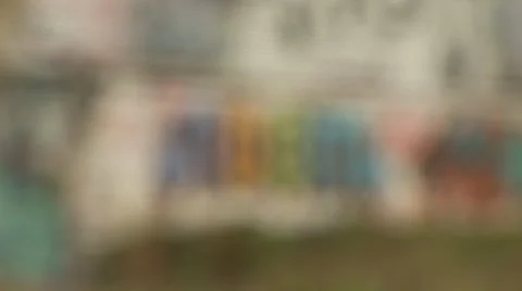 Reykjavik Iceland Graffiti Rack Focus Stock Footage 34242529