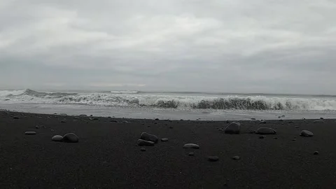 Reynisfjara beach Stock-Footage 333277173