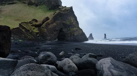 Reynisfjara Beach Stock Photos
