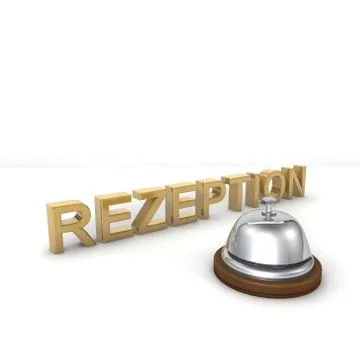 Rezeption Stock Illustration